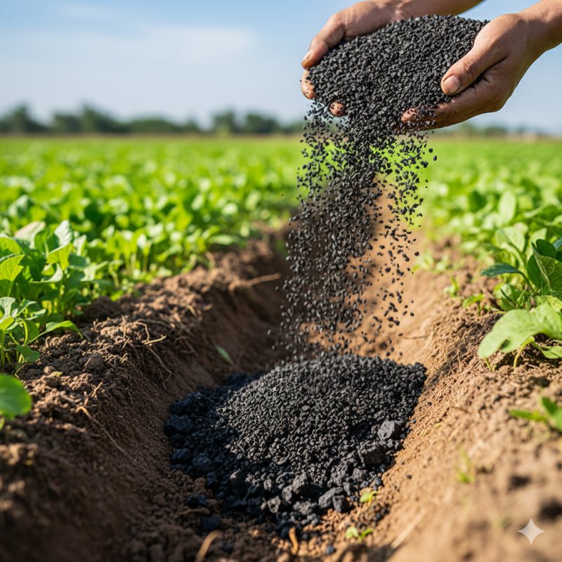 Biochar giúp giảm phát thải carbon như thế nào?