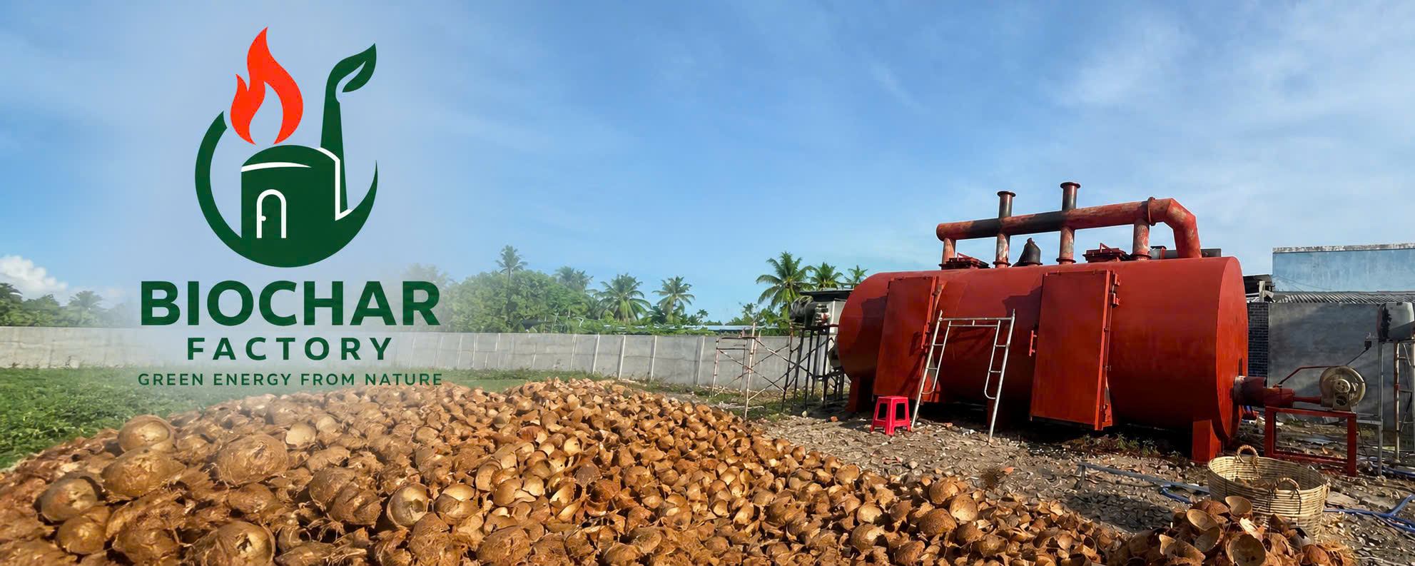 Công Nghệ Nhiệt Phân Biochar Hiện Đại – Giải Pháp Carbon Xanh Việt Nam